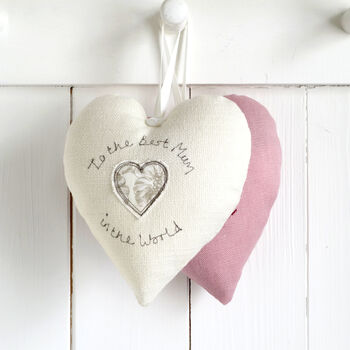 Personalised 70th Birthday Hanging Heart Gift For Her, 8 of 12