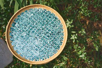 Small Carbis Rattan Eco Friendly Side Table, 3 of 3