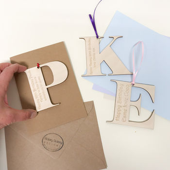 Personalised Initial Letter Birthday Cards, 9 of 12