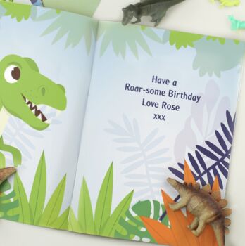 Personalised Pet Dinosaur Story Book, 4 of 8