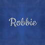 Personalised Children's Blue Waterproof Apron, thumbnail 3 of 4
