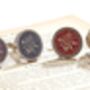 Queen Elizabeth 2nd Sixpence Coin Handmade Cufflinks, thumbnail 4 of 5