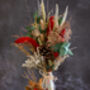 Christmas Dried Flowers Made Into A Glass Bottle, thumbnail 3 of 4