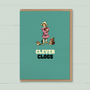 Congratulations Card ‘Well Done Clever Clogs’, thumbnail 3 of 4
