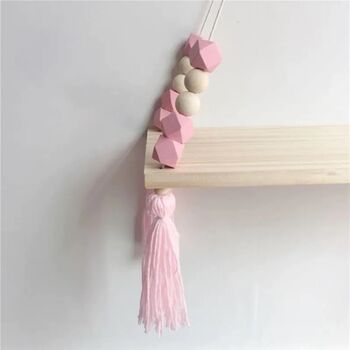 Children's Hanging Rope Tassel Shelves, 4 of 10