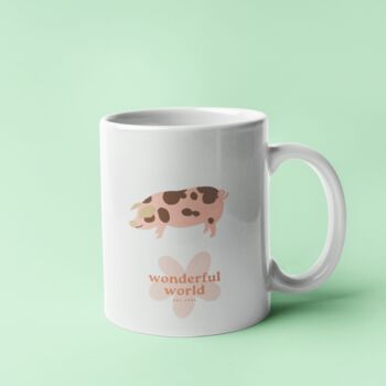 Pig Personalised Mug, 4 of 5