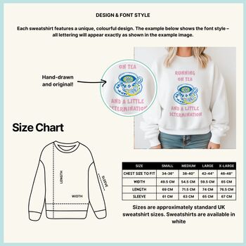 Running On Tea Sweatshirt, 2 of 2