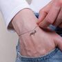 Personalised 3D Staffordshire Bull Terrier Silver Chain Bracelet, thumbnail 1 of 10