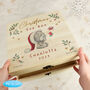 Personalised Tiny Tatty Teddy Large Wooden Christmas Eve Box – Festive Keepsake, thumbnail 3 of 4