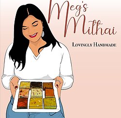Meg's Mithai Log0