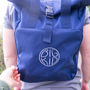 Big Kid Embroidered Men's Roll Top Backpack, thumbnail 2 of 7