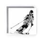 Skiing – Hand Drawn Winter Sport Greeting Card Illustration, thumbnail 2 of 6