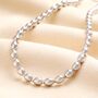 Stainless Steel Bubble Ball Necklace, thumbnail 2 of 7