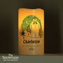 Personalised The Snowman And The Snowdog Christmas Nightlight LED Candle, thumbnail 2 of 4