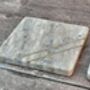 Set Of Two Square Stone Coasters, thumbnail 4 of 4