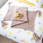 Herringbone Blanket Knitting Kit, thumbnail 1 of 5