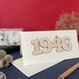 Personalised 80th Birthday 1946 Year Card, thumbnail 1 of 11