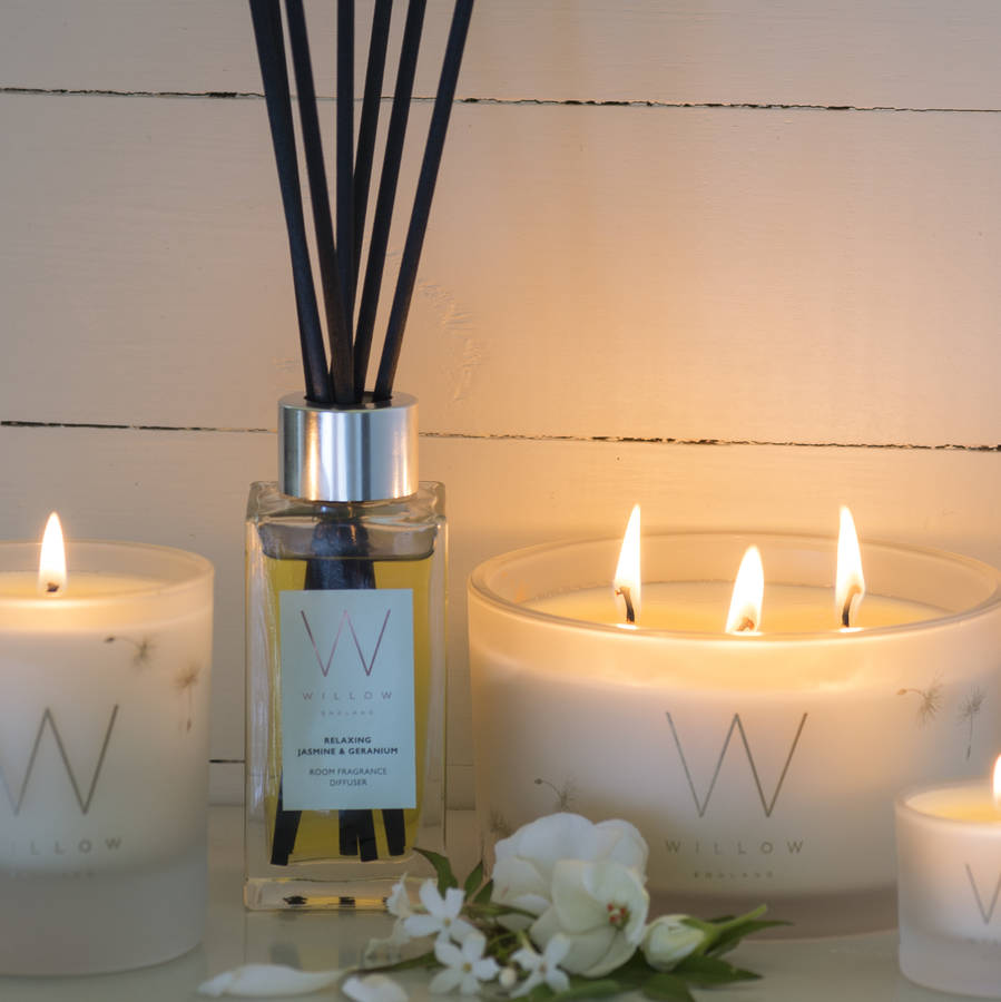 luxury room fragrance diffuser by willow beauty products