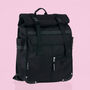 Rolltop Backpack Pannier Black Eco, thumbnail 2 of 4