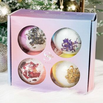 Luxury Aromatherapy Bath Bomb Gift Set, 6 of 9