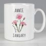 Personalised Birth Flower Mug, thumbnail 5 of 5