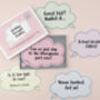 Wedding Thought Bubbles In Pastel, thumbnail 7 of 10