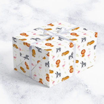 Wrapping Paper Animals Noah's Ark Na1, 2 of 3