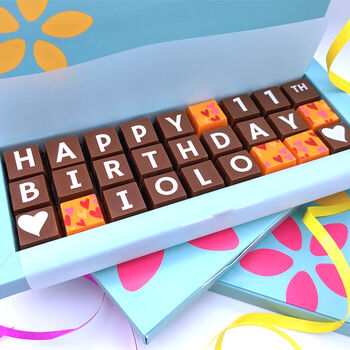 Personalised Happy Birthday Chocolates Children's Gift, 5 of 10