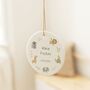 Personalised Welcome To The World Ceramic Decoration, thumbnail 2 of 3