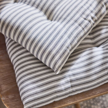 Vintage Striped Tie On Seat Pads, 4 of 5