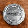 From Little Acorns' Pewter Christening Box Personalised, thumbnail 3 of 9