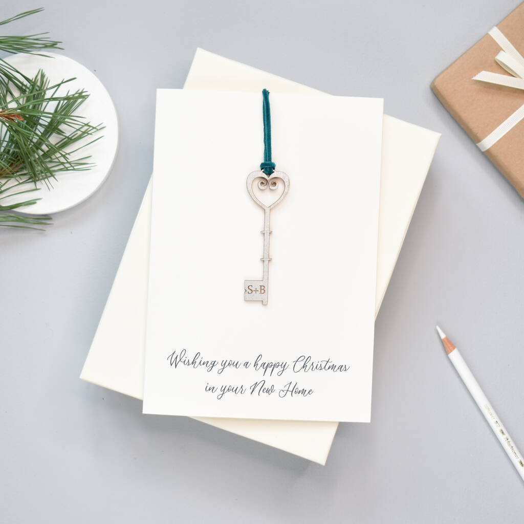Keepsake Key First Christmas In Your New Home Card, 1 of 2