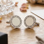 Best Man Round Cufflinks, thumbnail 5 of 10
