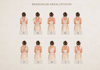 Personalised Bridesmaid Proposal Acrylic Block – Will You Be My Bridesmaid Gift, 7 of 9