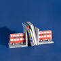 Personalised Kids London Bus Bookends, thumbnail 5 of 9