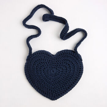 Heart Bag Easy Crochet Kit Heart Research UK Charity, 4 of 7