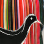 Ducks In A Row Velvet Cushion, thumbnail 2 of 7
