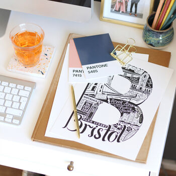 Bristol Print Graduation Gift, 5 of 6