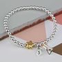Personalised Jess Gold Plated Star Bracelet, thumbnail 5 of 7
