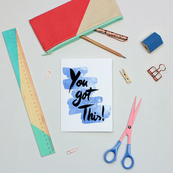 You Got This! Greetings Card, 2 of 3