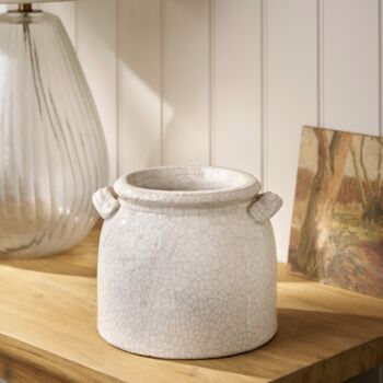 Medium Ravello Ceramic Pot Vase With Handles, 6 of 6