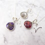 Silver Initial And Birthstone Crystal Necklace, thumbnail 4 of 9
