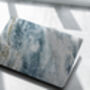 Blue And Gold Marble Mac Book Case, thumbnail 7 of 8