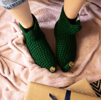 Mummy And Me Elf Slippers, 2 of 7