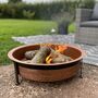 Hand Hammered Copper Fire Pit, thumbnail 1 of 6