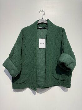 Velveteen Cord Quilted Jackets, 2 of 7