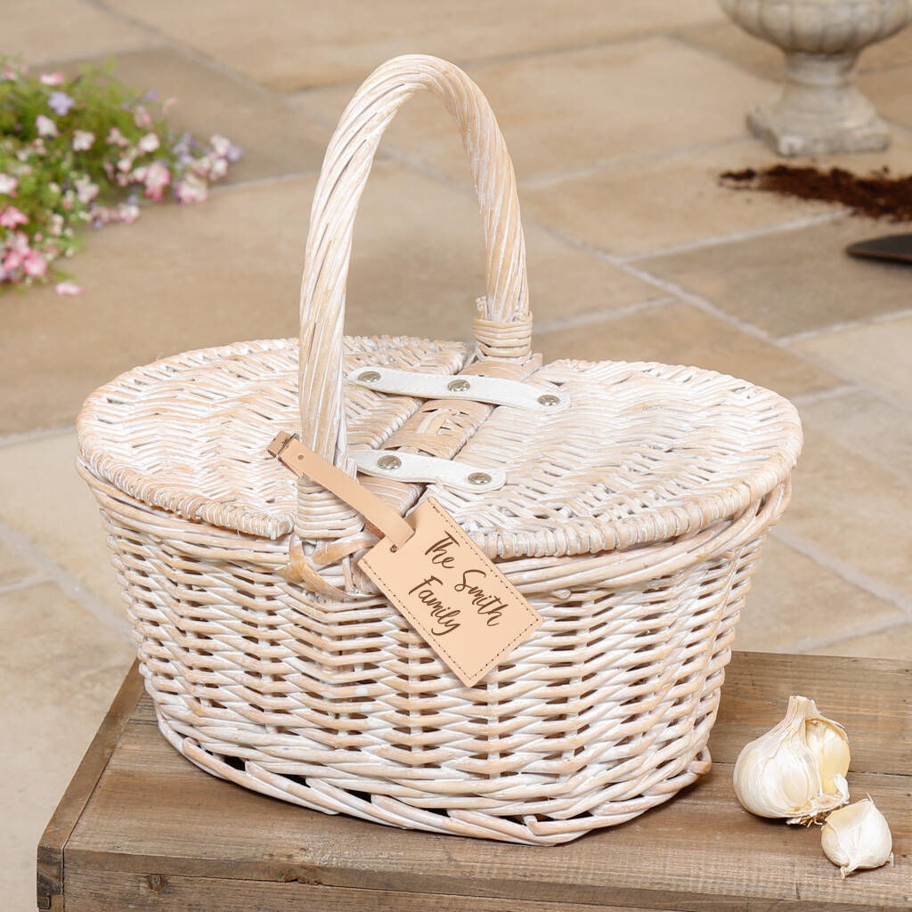 Personalised Country Picnic Hamper By Dibor | notonthehighstreet.com