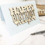Personalised Happy Birthday Card With Heart Motifs, thumbnail 6 of 12