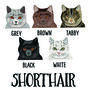 Build Your Own Personalised Cat Dad Gift Tea Towel, thumbnail 11 of 12