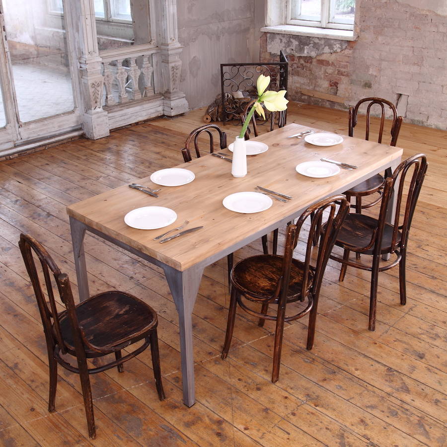 Painted Shaker Style Dining Table